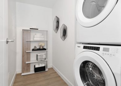 One Bedroom Suite Laundry